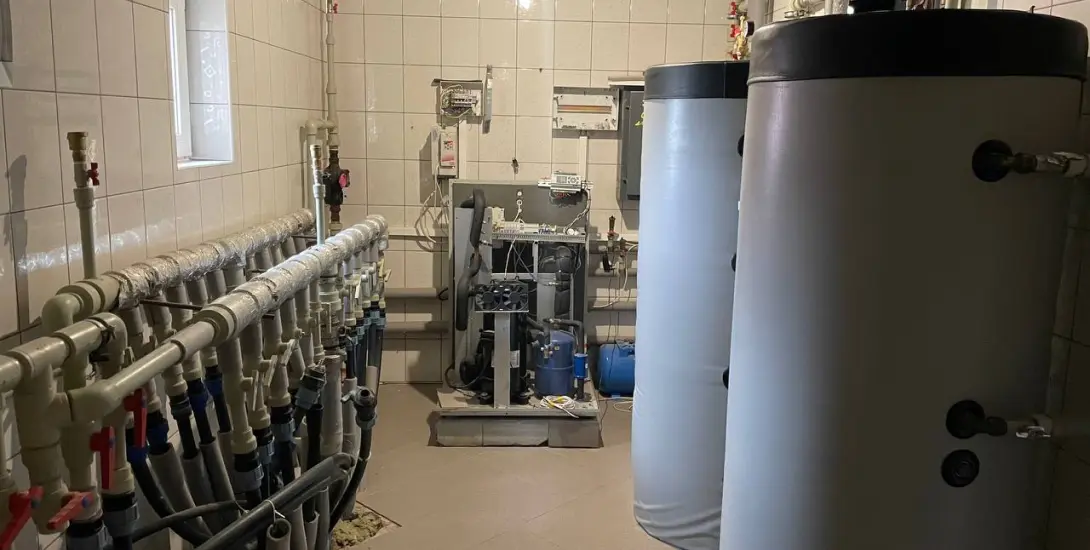 Встановлення теплового насосу в кафе