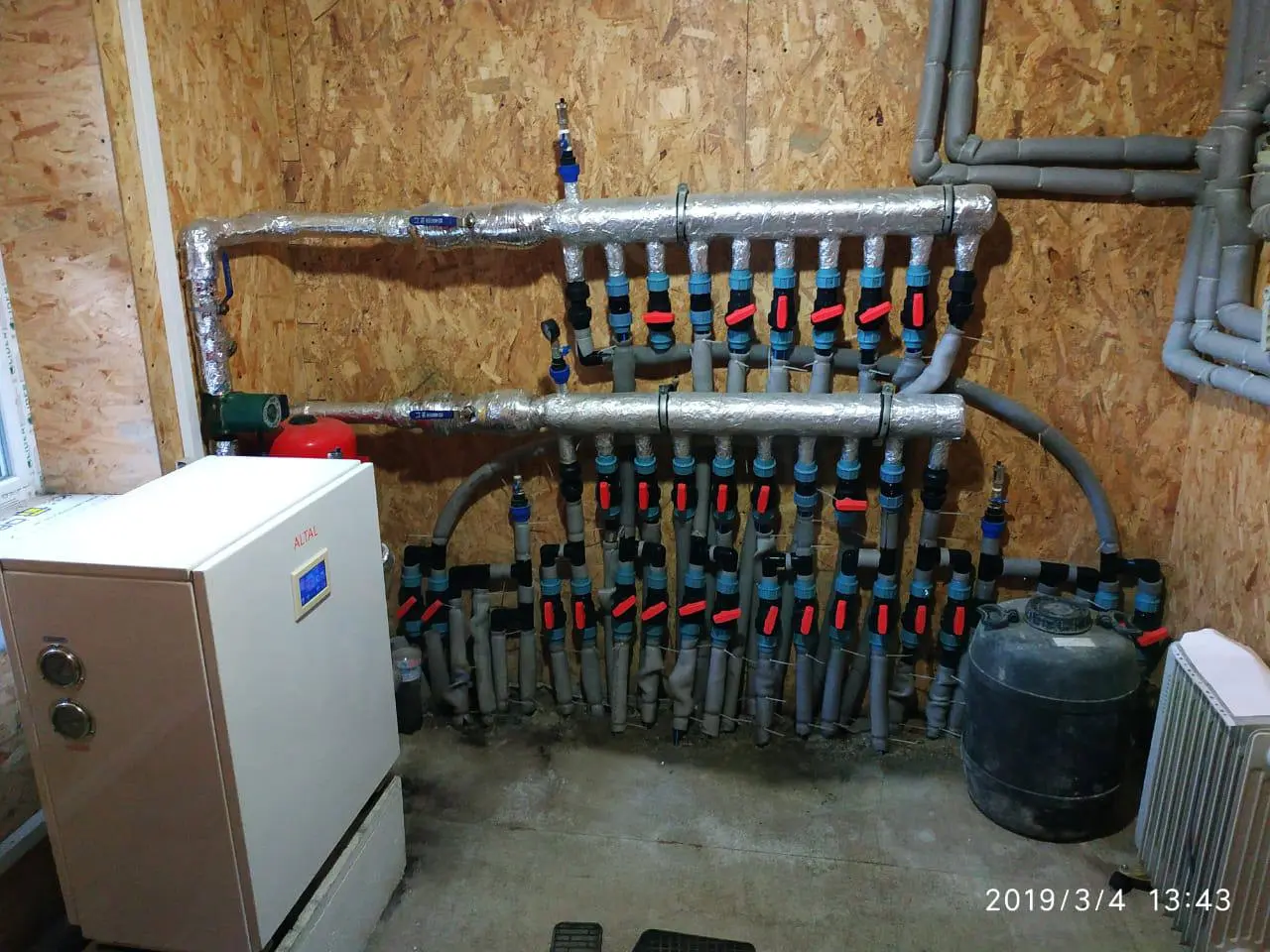 Тепловий насос ґрунт вода 18кВт